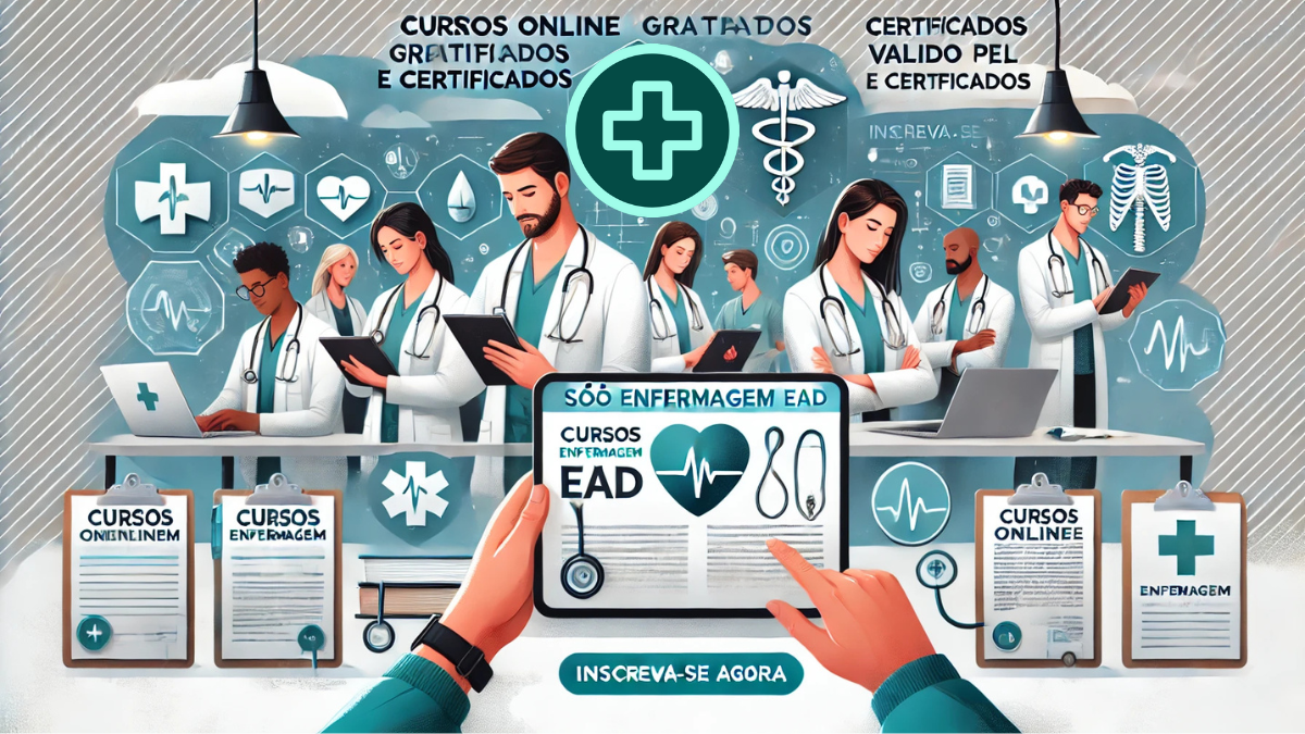 lançamento da plataforma Só Enfermagem EAD com destaque
