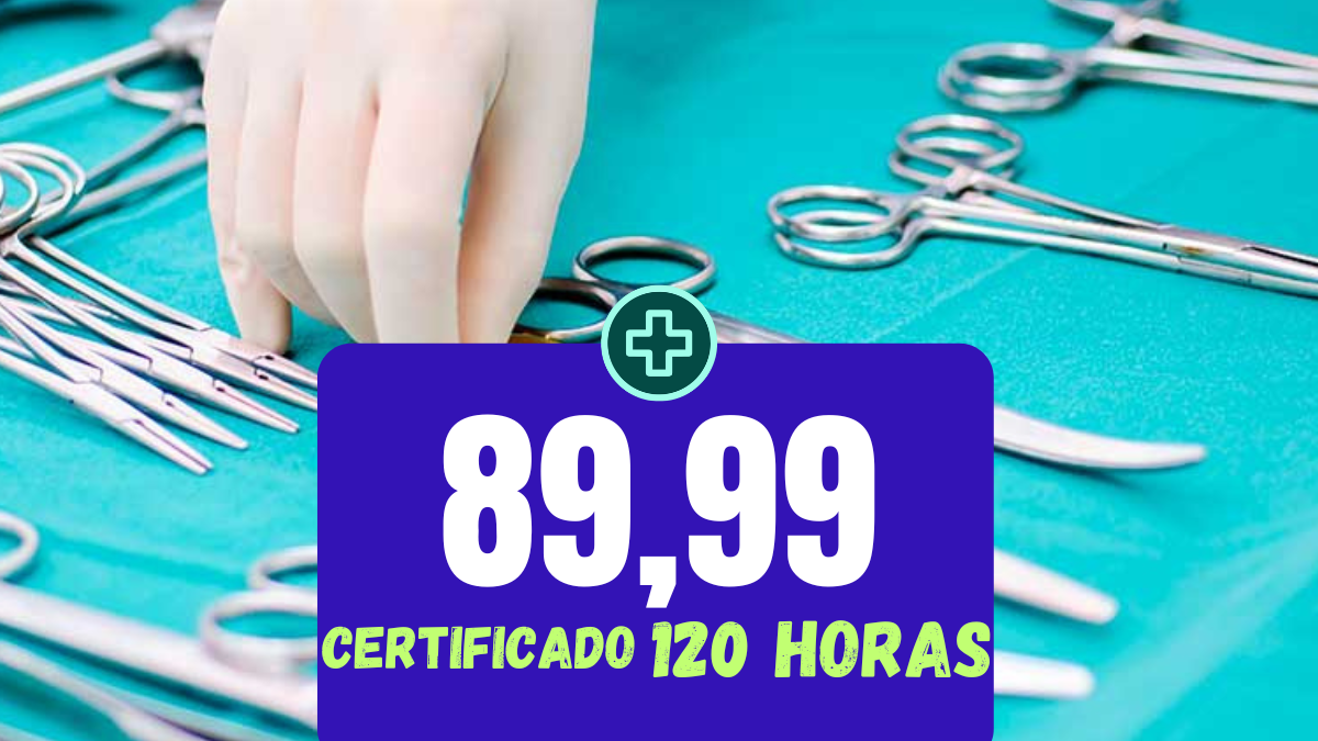 Imagem do curso Instrumentação Cirúrgica: Guia Completo dos Instrumentais Médicos