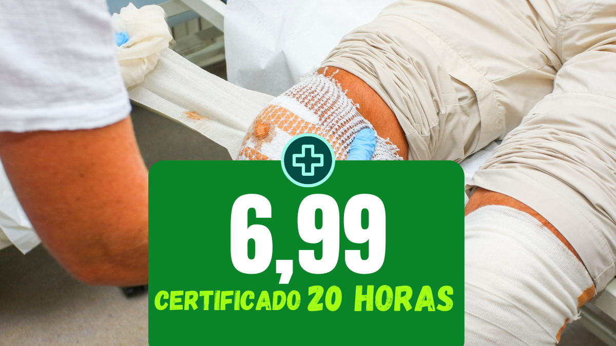 Imagem do curso Cuidados com Feridas e Curativo