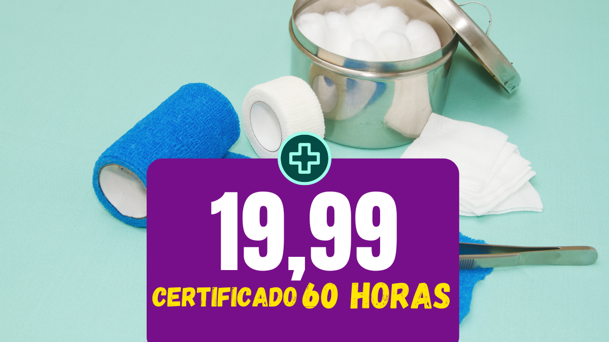 Imagem do curso Técnicas Avançadas de Curativos e Tratamento de Feridas 