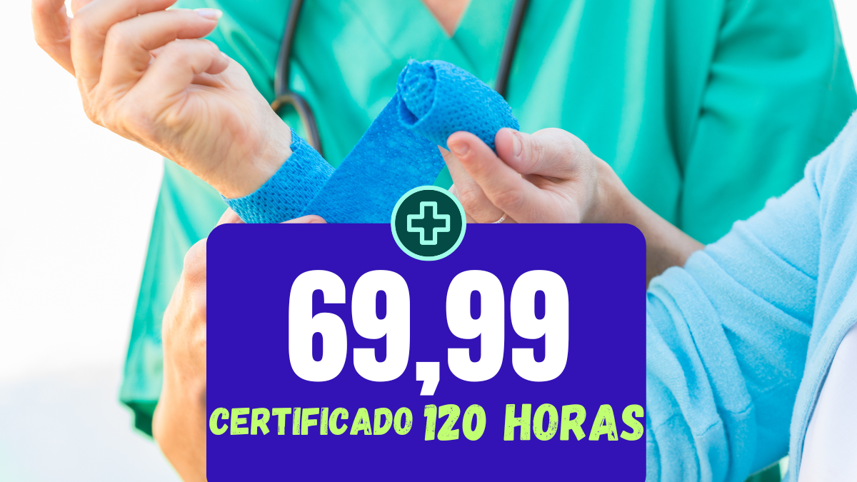 Imagem do curso Enfermagem em Feridas e Curativos