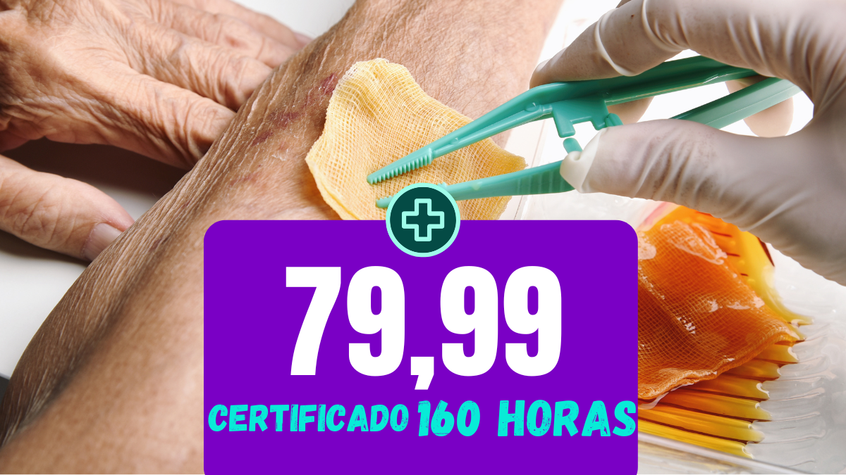 Imagem do curso Técnicas de Curativos e Tratamento de Feridas