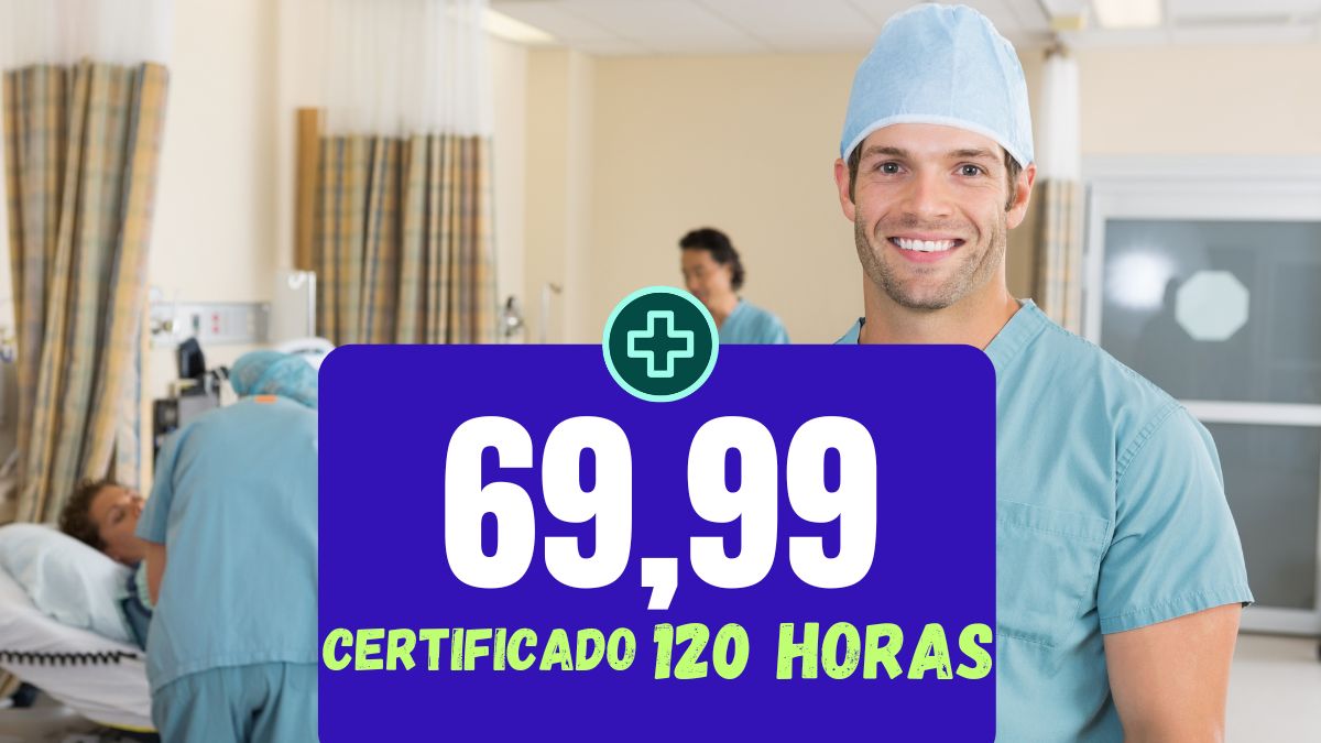 Imagem do curso Enfermagem em Sala de Recuperação Pós-Anestésico SRPA